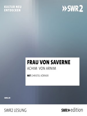 cover image of Frau von Saverne